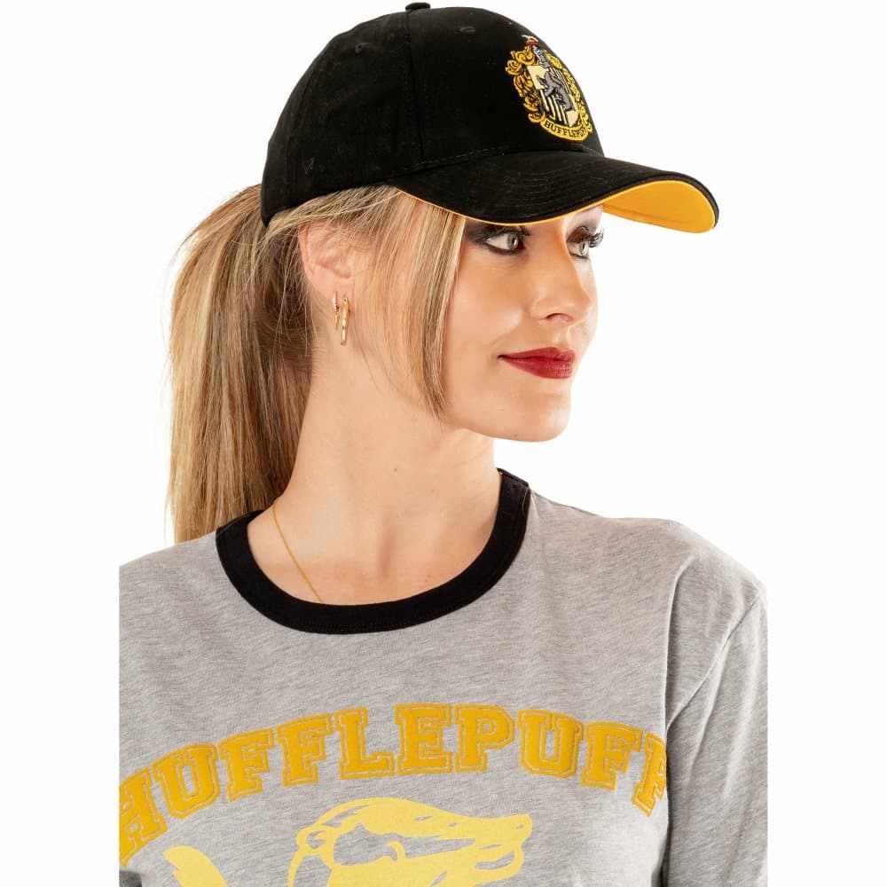 Harry Potter Unisex vuxen Hufflepuff baseballkeps