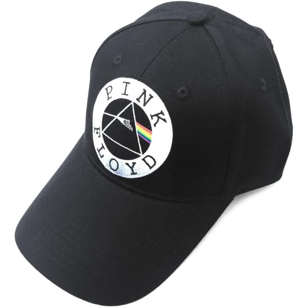Pink Floyd Unisex vuxen cirkel logotyp baseballkeps Black One Size