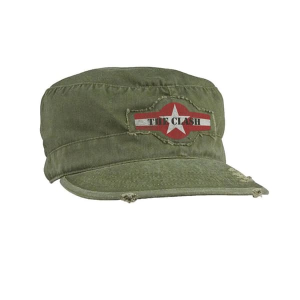 The Clash Unisex keps med militär logotyp för vuxna