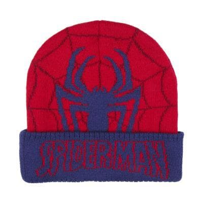 Spiderman rød lue hette vinterlue avengers