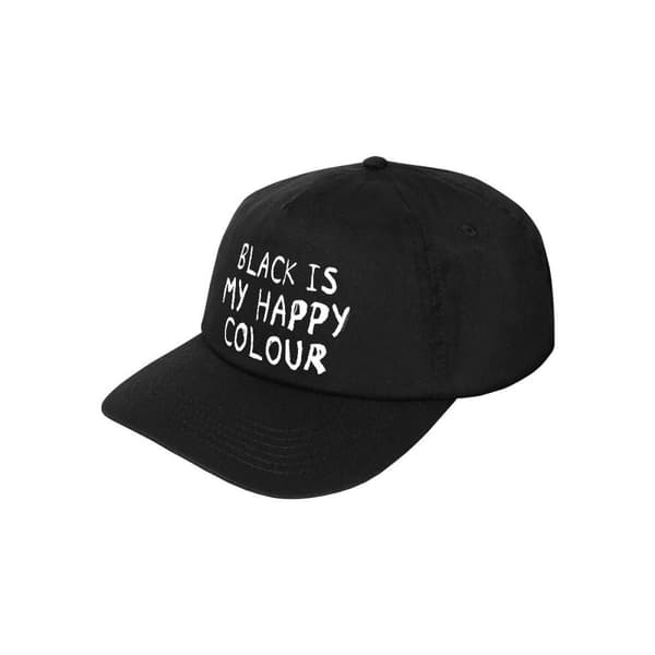Grindstore Black Is My Happy Colour Baseball Cap Black One Size