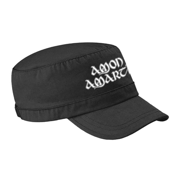 Amon Amarth Logo Army Cap Black/White One Size