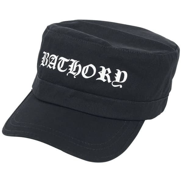 Bathory Logotyp Peaked Army Cap