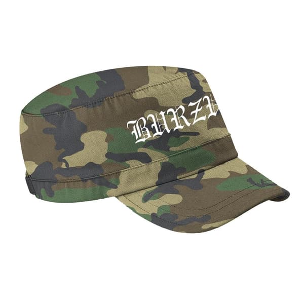 Burzum Camo logotyp keps