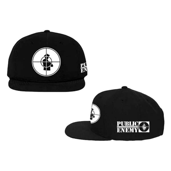 Public Enemy Unisex Adult Target Snapback Cap