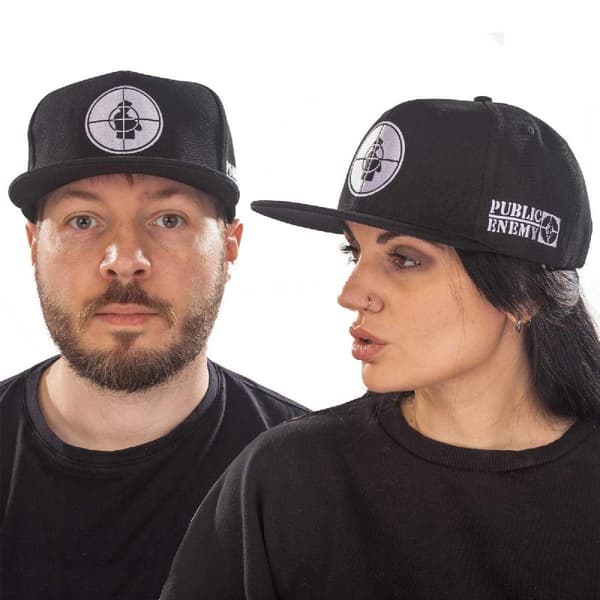 Public Enemy Unisex Adult Target Snapback Cap