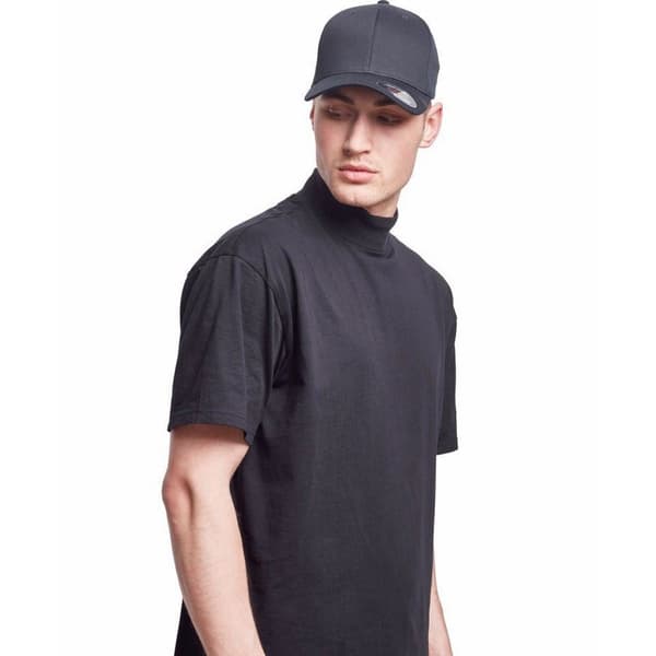 Yupoong Unisex vuxen Flexfit basebollmössa i ekologisk bomull