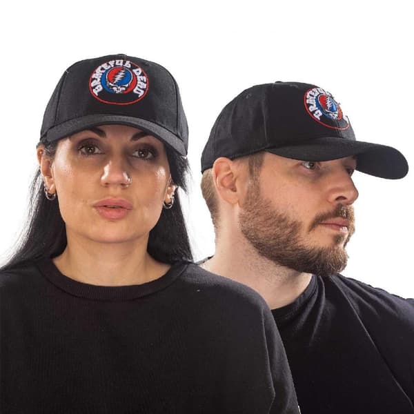 Grateful Dead Unisex vuxen Steal Your Face logotyp baseballkeps