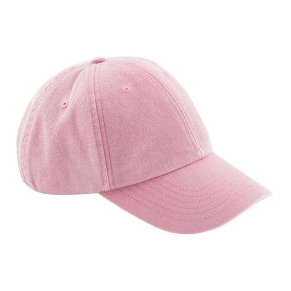 Beechfield Unisex vuxen Vintage låg profil keps Dusky Pink One Size