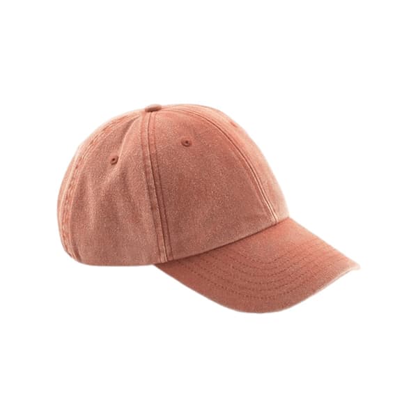 Beechfield Unisex voksen Vintage lav profil baseball cap Orange One Size
