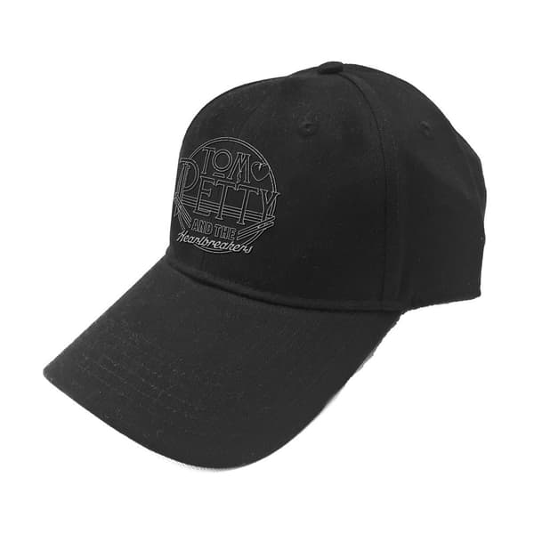 Tom Petty & The Heartbreakers Unisex vuxen logotyp baseballkeps Black One Size