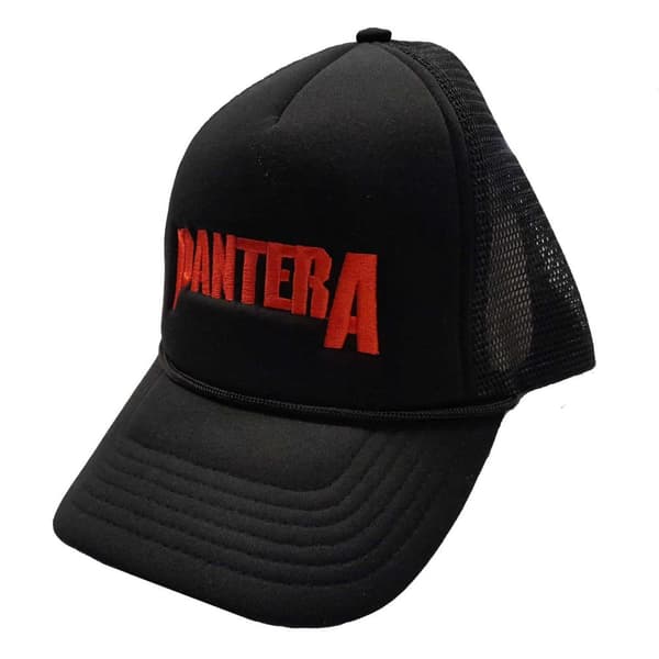Pantera Unisex Adult Logo Trucker Cap Black One Size