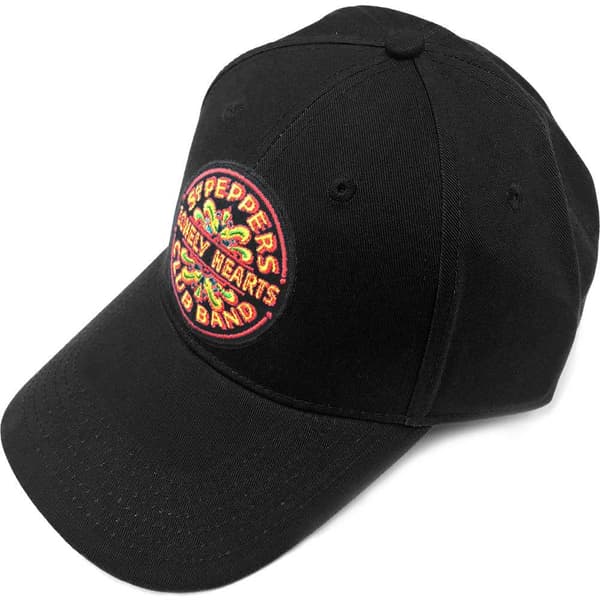 The Beatles Unisex Adult Sgt Pepper Baseball Cap Black One Size