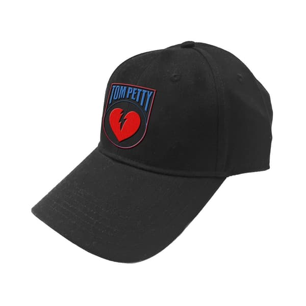 Tom Petty & The Heartbreakers Unisex Adult Broken Heart Baseball Cap Black One Size