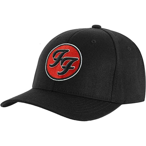Foo Fighters Unisex vuxen logotyp baseballkeps Black One Size