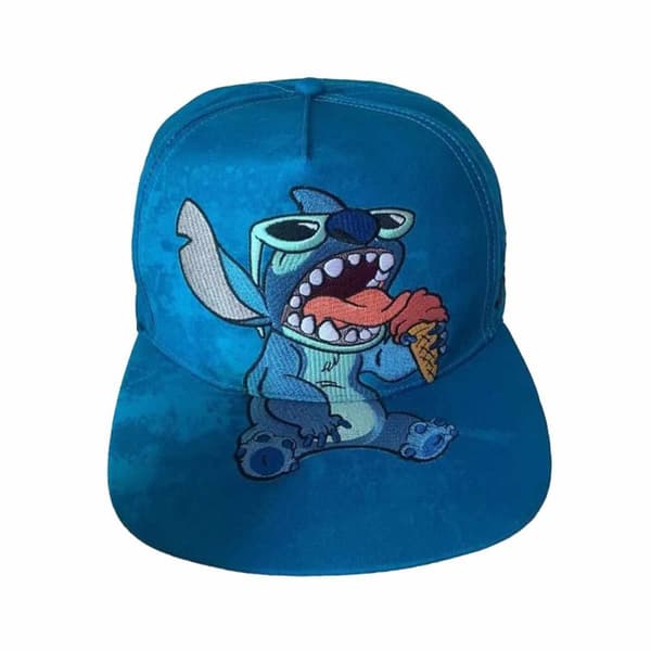Lilo & Stitch Unisex Adult Ice Cream Baseball Cap Blue One Size