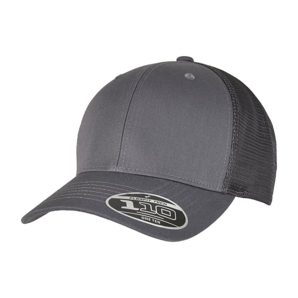 Flexfit Unisex Trucker Cap för vuxna Grey Melange One Size