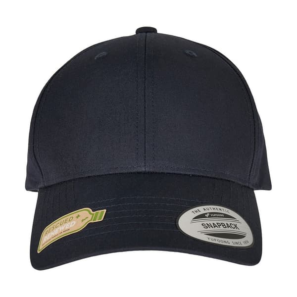 Flexfit Unisex vuxen Twill Recycled Snapback Cap för vuxna Navy One Size