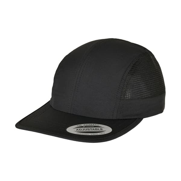 Flexfit Unisex Nylon Snapback Cap för vuxna Black One Size