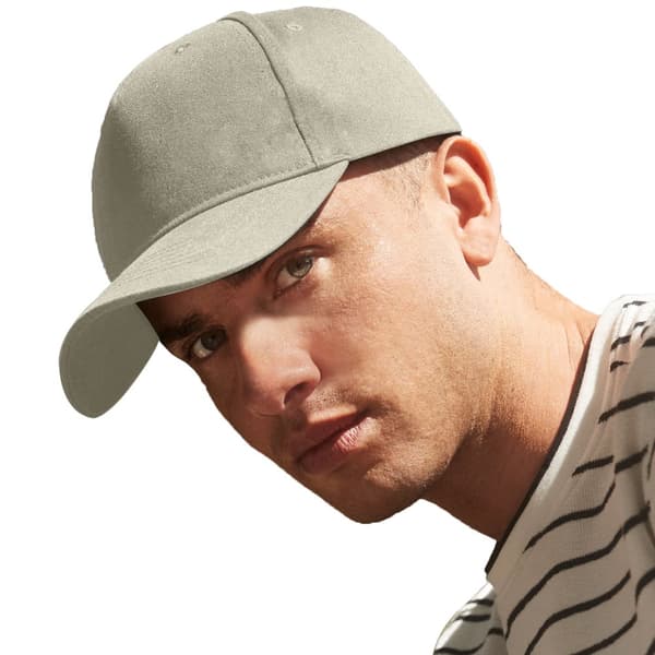 Beechfield Unisex vuxen 6 Panel ekologisk bomull Baseball Cap