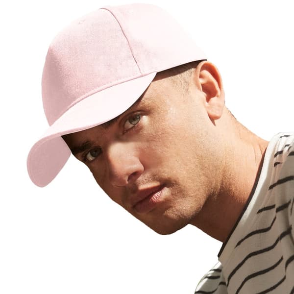Beechfield Unisex vuxen 6 Panel ekologisk bomull Baseball Cap