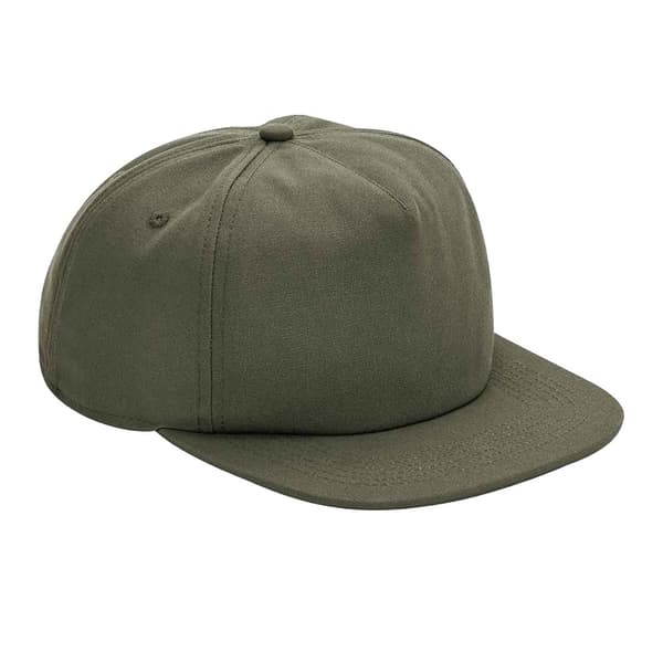 Beechfield Unisex Adult Organic Cotton 5 Panel Baseball Cap