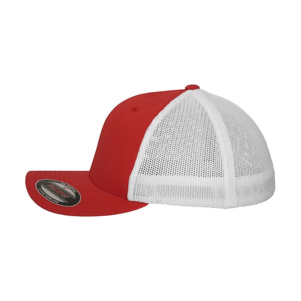 Flexfit Unisex vuxen tvåfärgad truckerkeps i mesh