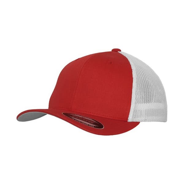 Flexfit Unisex vuxen tvåfärgad truckerkeps i mesh