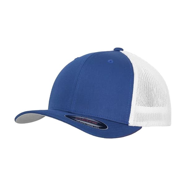 Flexfit Unisex vuxen tvåfärgad truckerkeps i mesh