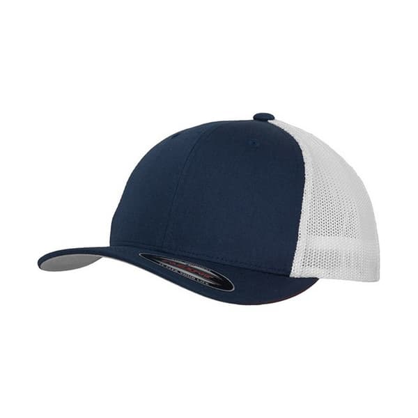 Flexfit Unisex vuxen tvåfärgad truckerkeps i mesh