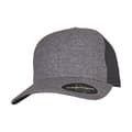 Miniatyrbild 3 av 4: Yupoong Unisex vuxen Flexfit Delta Trucker keps
