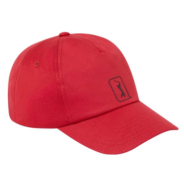PGA Tour Golf Mens Mesh Cap Chili Pepper One Size