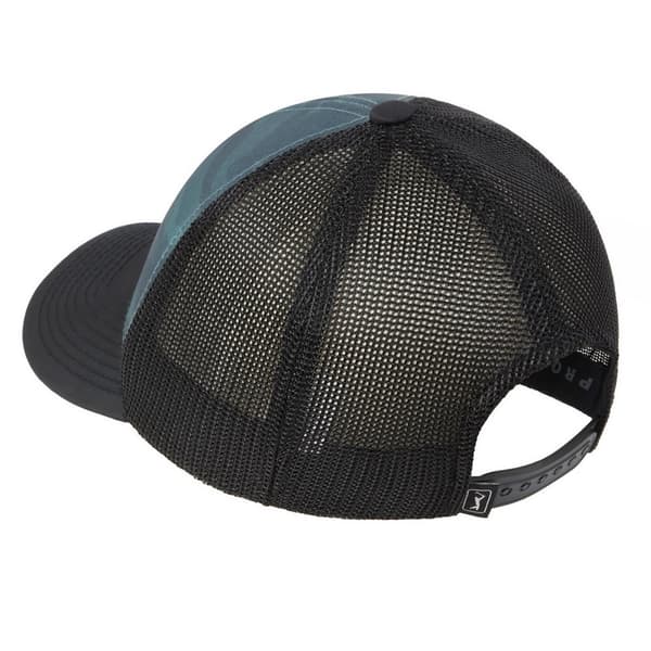 PGA Tour Golf Mens Camo Trucker Cap