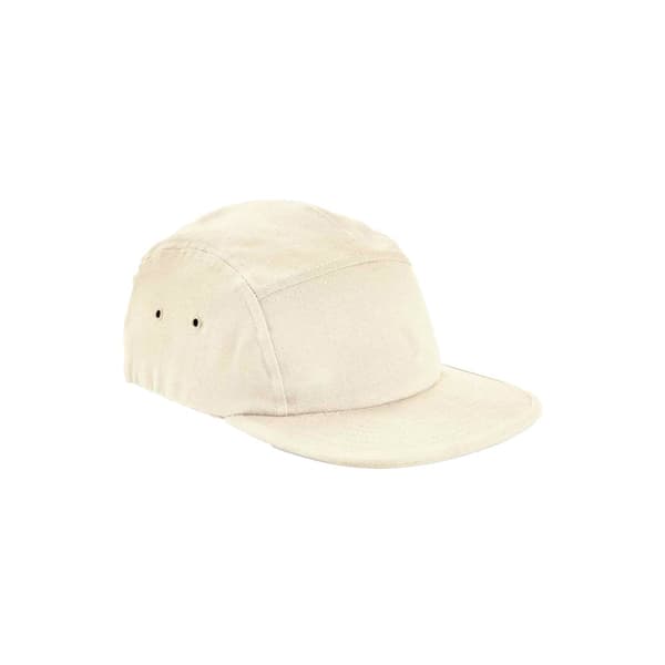 Beechfield Unisex basebollkeps med 5 paneler i canvas för vuxna