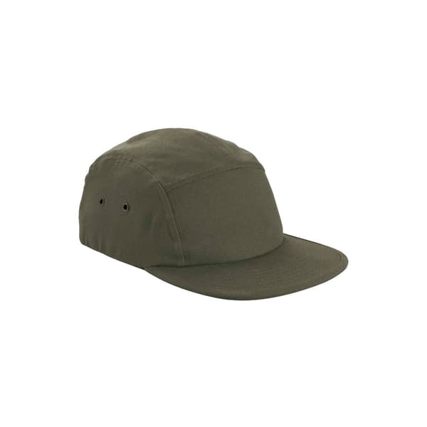 Beechfield Unisex voksen økologisk bomuld 5 Panel Baseball Cap