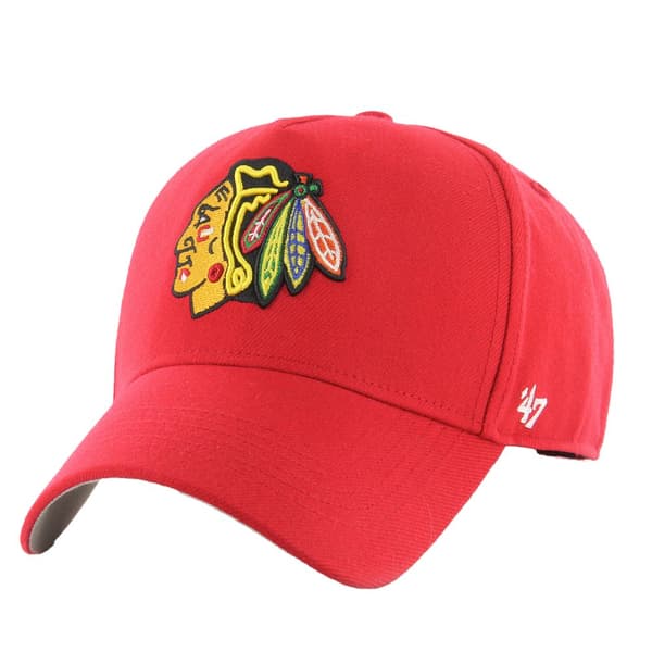 47 Unisex Adult NHL Chicago Blackhawks Baseball Cap Red One Size