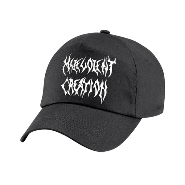 Malevolent Creation Logotyp Baseball Cap Black One Size