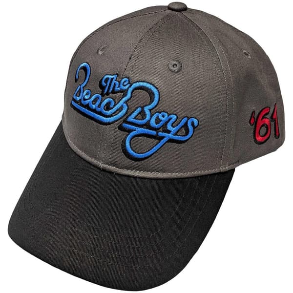 The Beach Boys Unisex Adult 65 Baseball Cap Black/Grey One Size