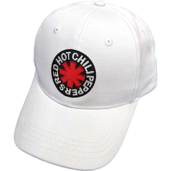 Red Hot Chilli Peppers Unisex Vuxen Klassisk Asterisk Basebollkeps White One Size