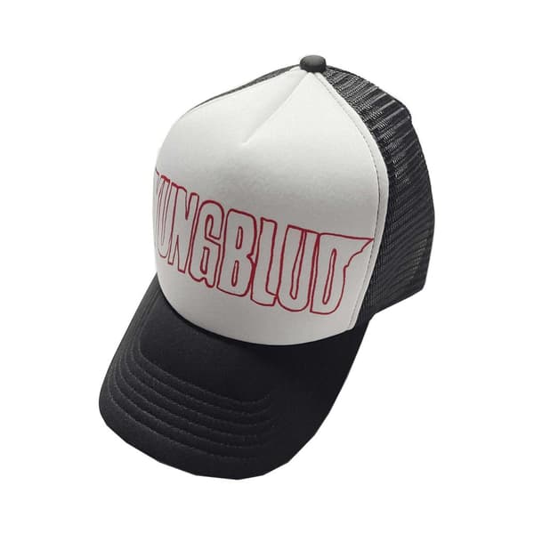 Yungblud Unisex Adult Outline Logo Cap Black/White/Red One Size