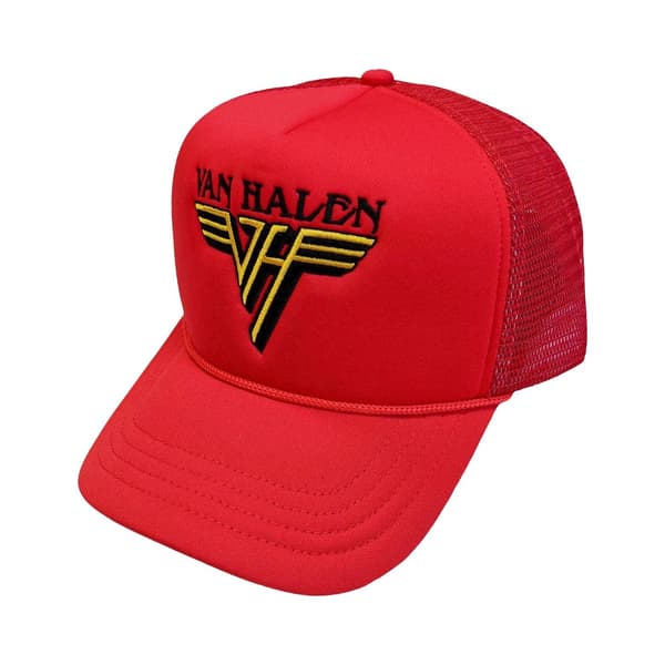 Van Halen Unisex Meshkeps med vuxenlogotyp Red/Yellow/Black One Size