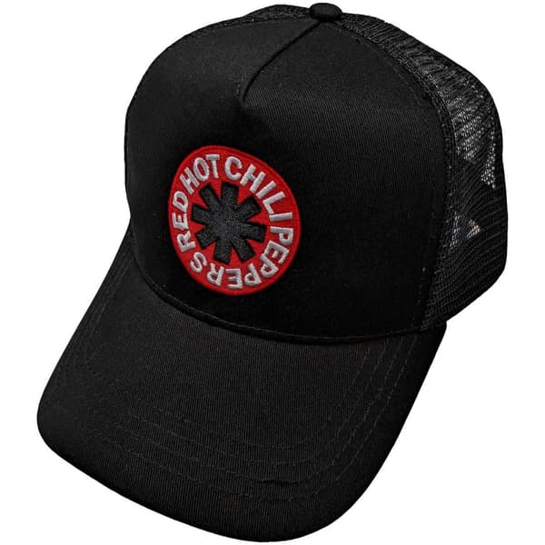 Red Hot Chilli Peppers Unisex vuxen Inverse Asterisk Mesh keps Black One Size