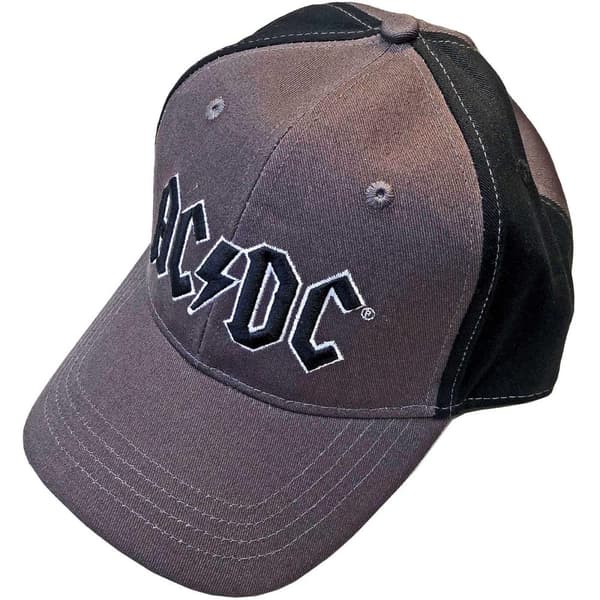 AC/DC Unisex Adult Two Tone Logo Baseball Cap