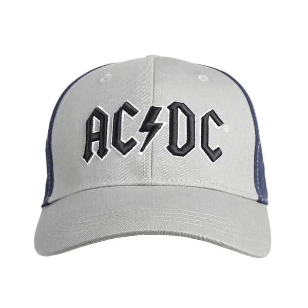 AC/DC Unisex Basebollkeps med tvåfärgad logotyp