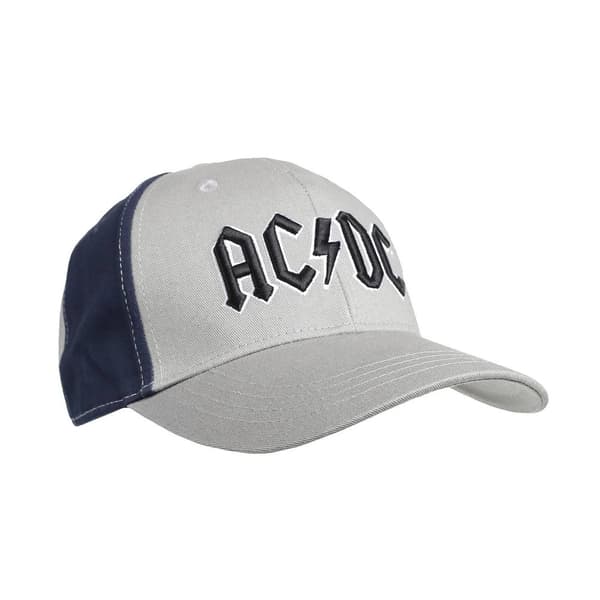 AC/DC Unisex Basebollkeps med tvåfärgad logotyp