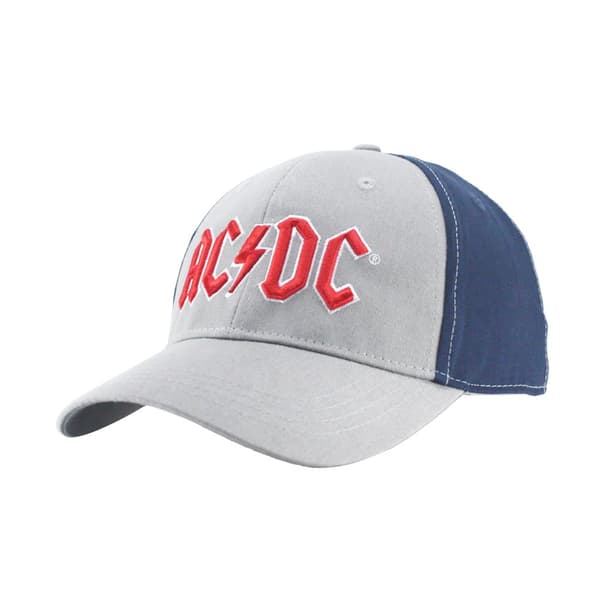 AC/DC Unisex Basebollkeps med tvåfärgad logotyp