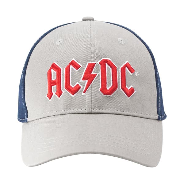 AC/DC Unisex Basebollkeps med tvåfärgad logotyp
