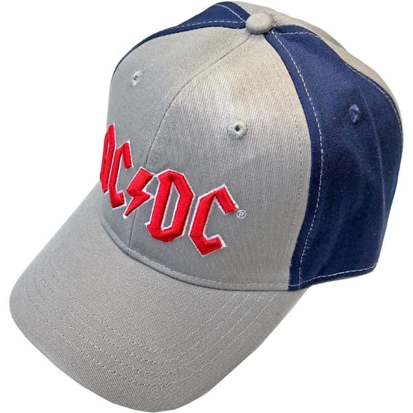 AC/DC Unisex Basebollkeps med tvåfärgad logotyp