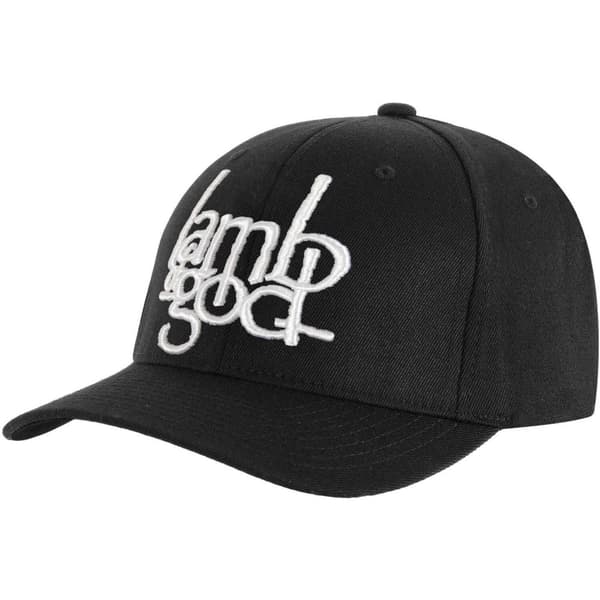 Lamb Of God Unisex vuxen logotyp baseballkeps Black/White One Size