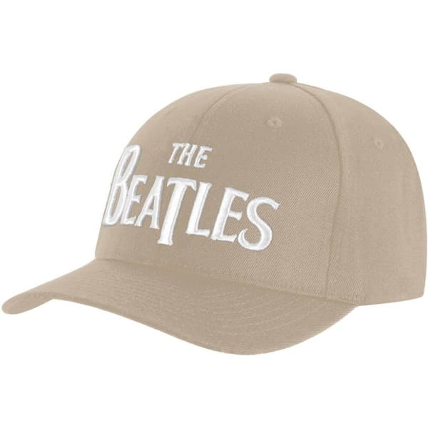 The Beatles Unisex Adult Drop T Logo Baseball Cap